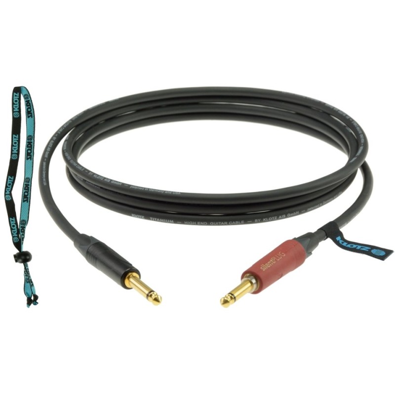 KLOTZ INSTRUMENTALNI TI-0600PSP TITANIUM 6m KABEL