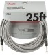 FENDER INSTRUMENT PRO 25' WHITE TWEED 7,5 m KABEL