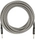 FENDER INSTRUMENT PRO 25' WHITE TWEED 7,5 m KABEL