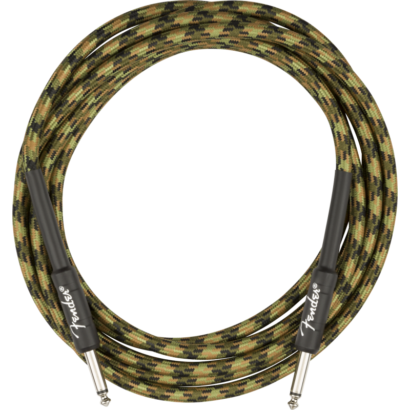 FENDER INSTRUMENT PRO 10' WDLND CAMO 3 m KABEL