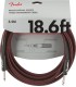FENDER INSTRUMENT PRO 18.6' RED TWEED 5,5 m KABEL
