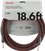 FENDER INSTRUMENT PRO 18.6' RED TWEED 5,5 m KABEL