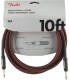 FENDER INSRUMENT PRO 10' RED TWEED 3 m KABEL