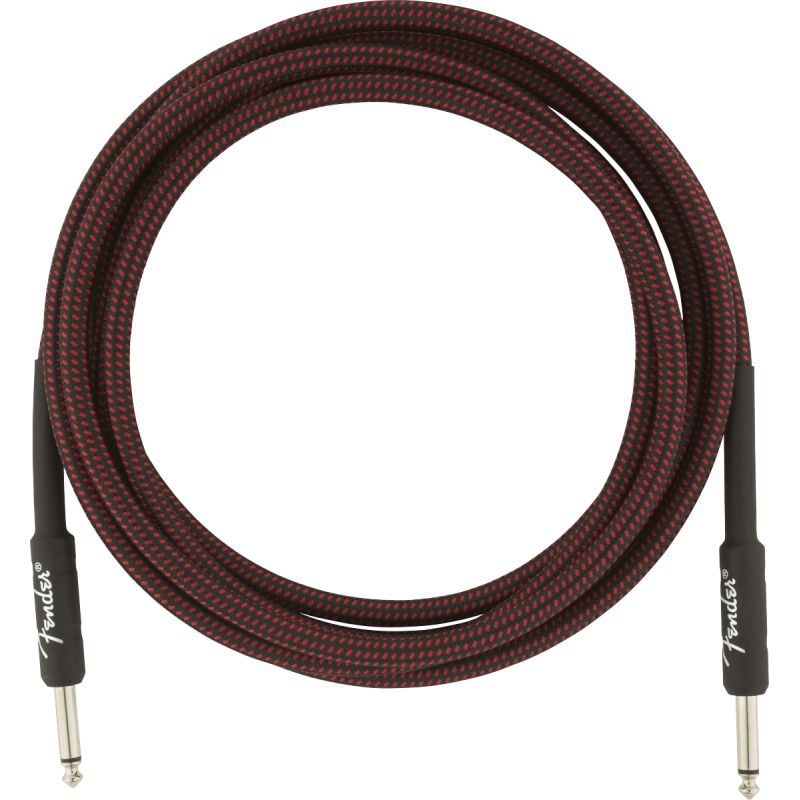 FENDER INSRUMENT PRO 10' RED TWEED 3 m KABEL