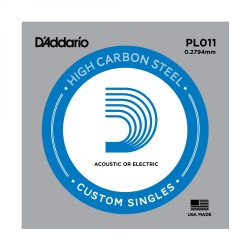 DADDARIO PLS011 plain steel ŽICA