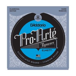 DADDARIO KLASIKA EJ46TT Titanium Trebles, hard tension ŽICE