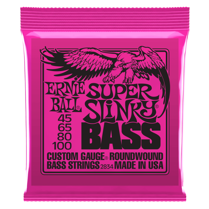 ERNIE BALL BAS ROUNDWOUND SUPER SLINKY 45-100 ŽICE
