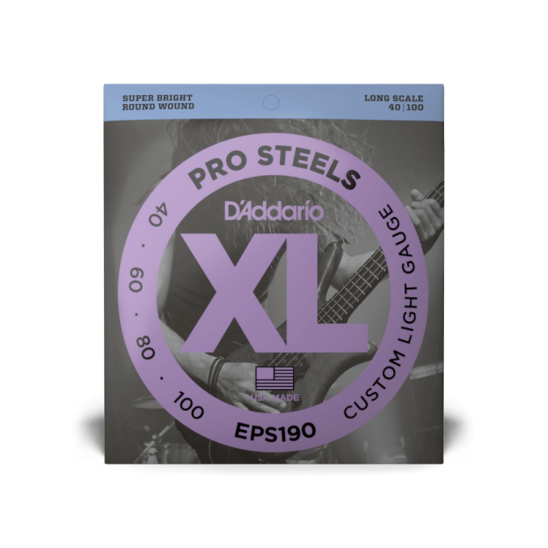 DADDARIO BASS EPS190 40-100 pro steels ŽICE