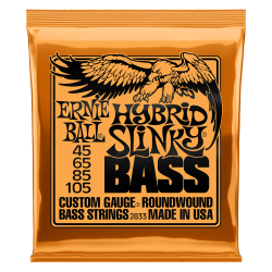 ERNIE BALL BAS ROUNDWOUND HYBRID SLINKY 45-105 ŽICE