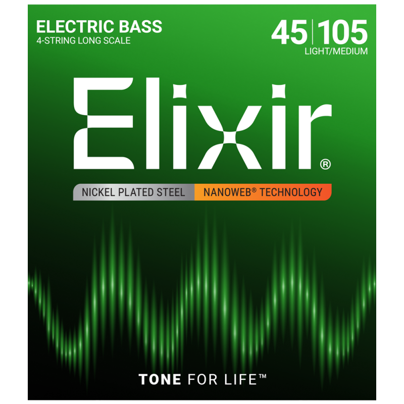 ELIXIR BAS GITARA 45-105 NICKEL ŽICE