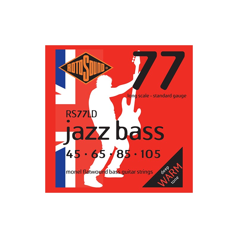 ROTOSOUND RS77LD FLATWOUND 45-105 ŽICE