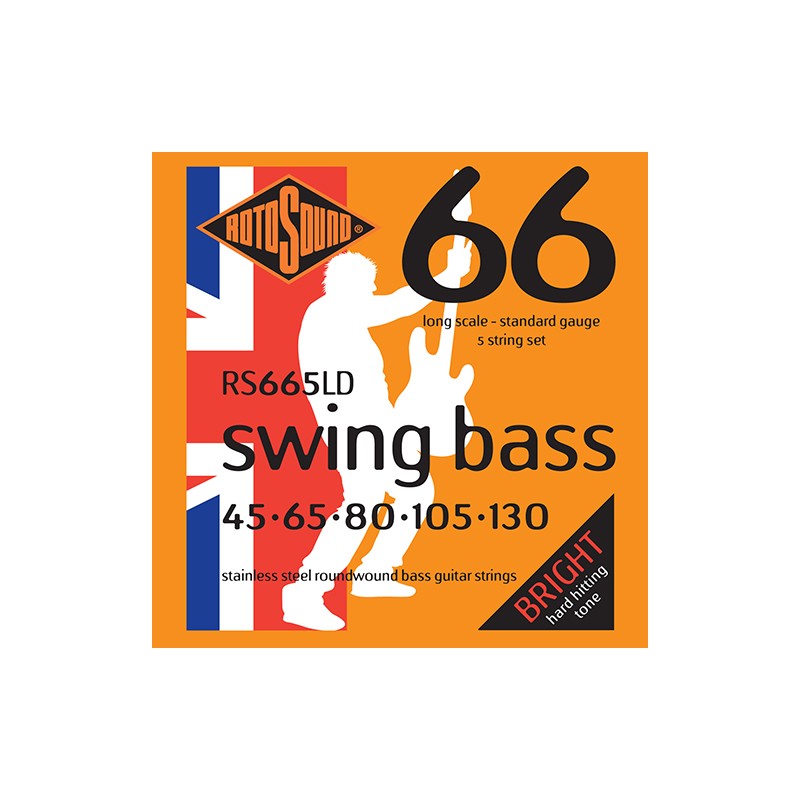 ROTOSOUND RS665LD SWING BASS 66 45-130 ŽICE
