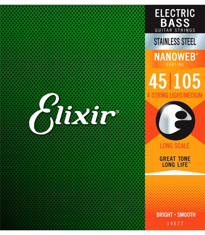 ELIXIR BAS GITARA 45-105 STAINLESS STEEL ŽICE