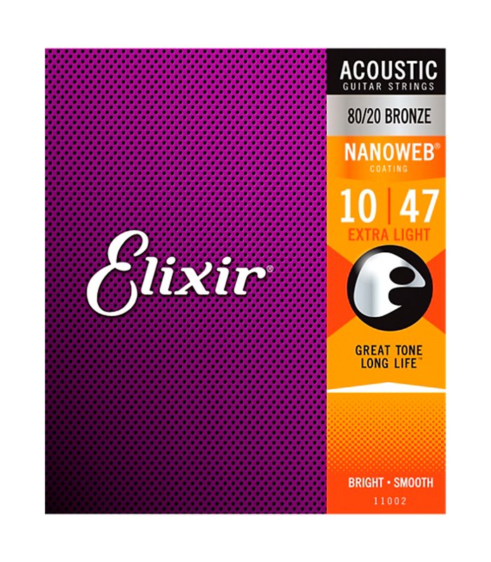ELIXIR GITARA AKUSTIČNA 10-47 NANOWEB ŽICE