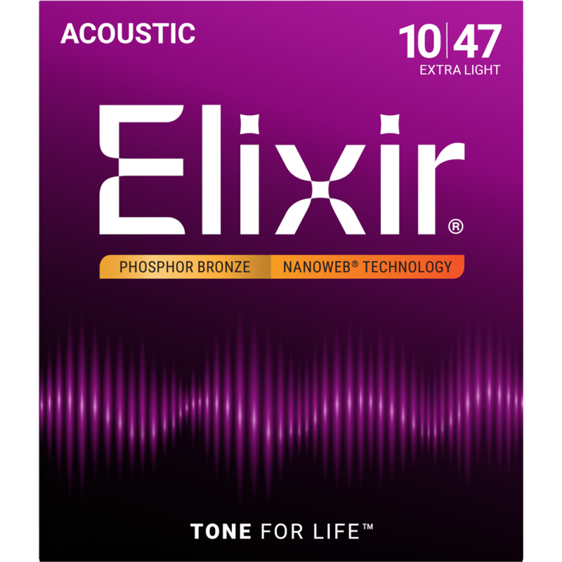 ELIXIR GITARA AKUSTIČNA 10-47 Phosphor Bronze ŽICE