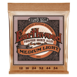ERNIE BALL GITARA AKUSTIČNA EARTHWOOD 12-54 PB ŽICE