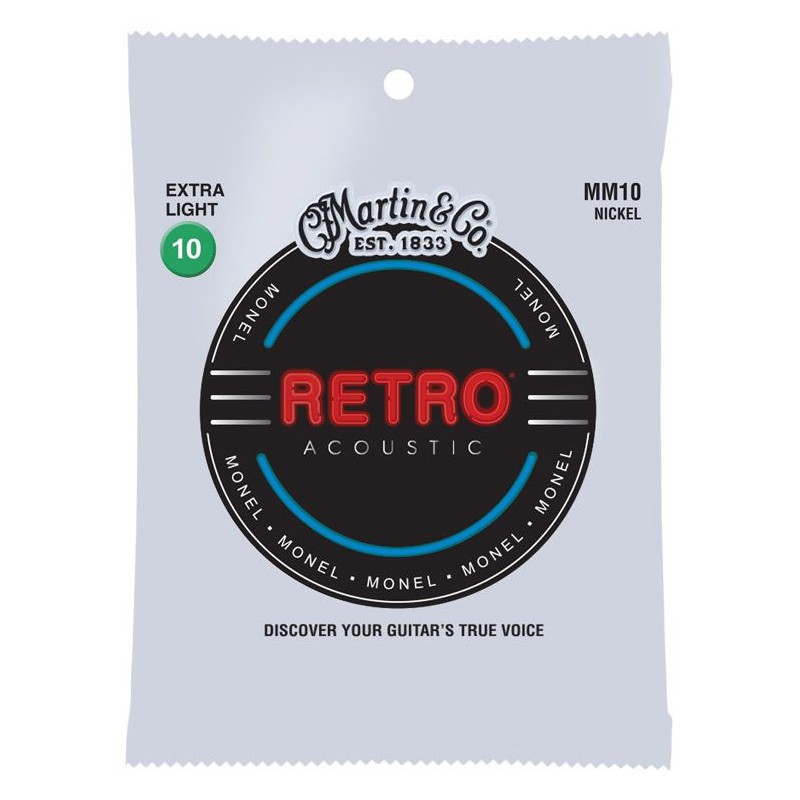 MARTIN GITARA AKUSTIČNA MM10 RETRO 10-47 ŽICE