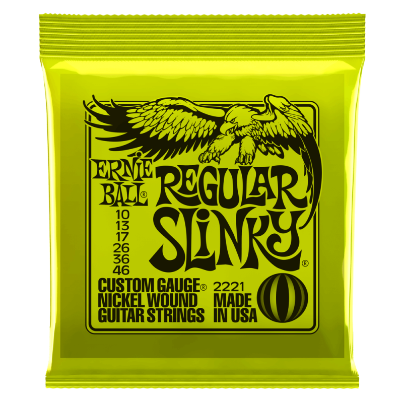 ERNIE BALL GITARA REGULAR SLINKY 10-46 ŽICE