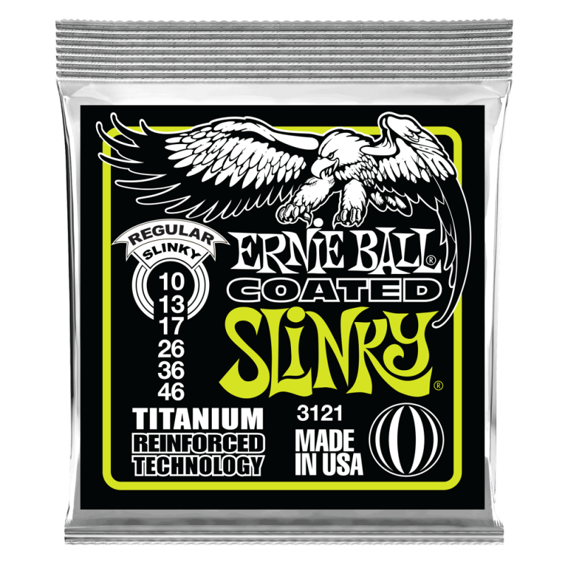 ERNIE BALL GITARA REGULAR SLINKY COATED 10-46 ŽICE