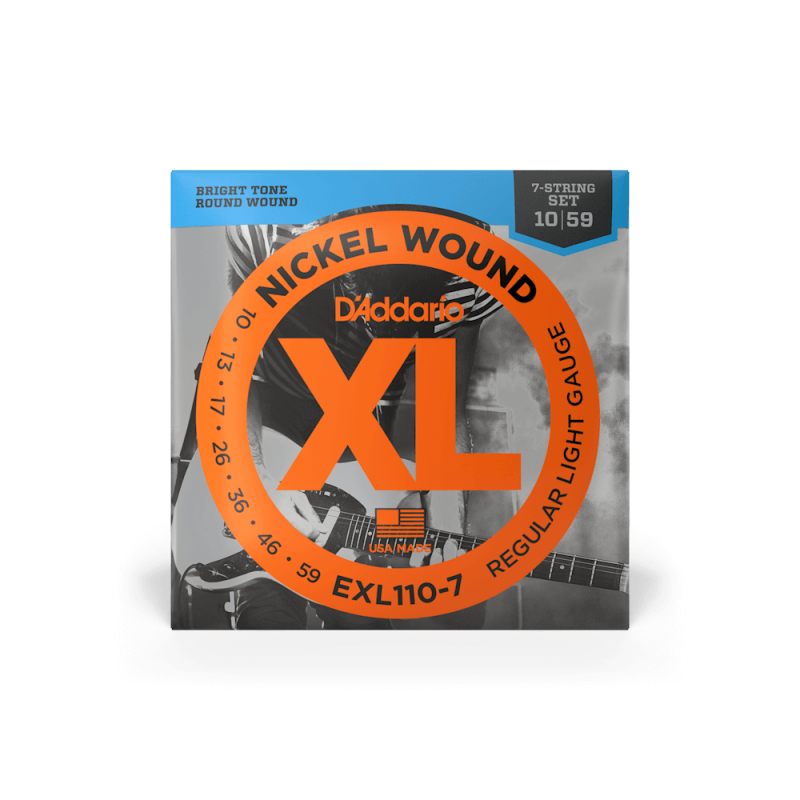 D'ADDARIO ELEKTRIKA EXL110-7 10-59 7-STRING ŽICE