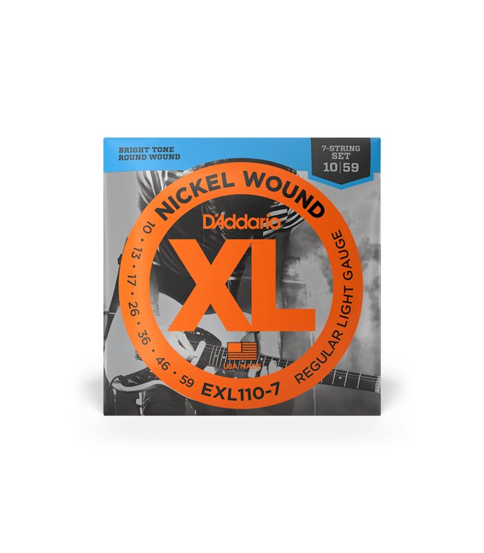 D'ADDARIO ELEKTRIKA EXL110-7 10-59 7-STRING ŽICE