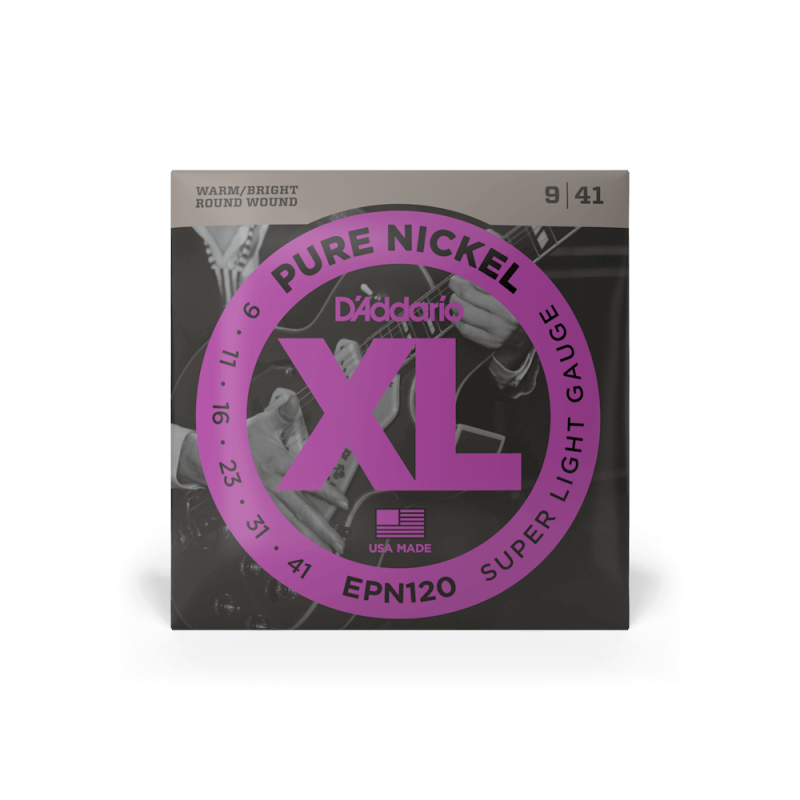DADDARIO ELEKTRIKA EPN120 09-41 pure nickel ŽICE