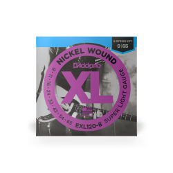D'ADDARIO ELEKTRIKA EXL120-8 09-65 8-STRING ŽICE