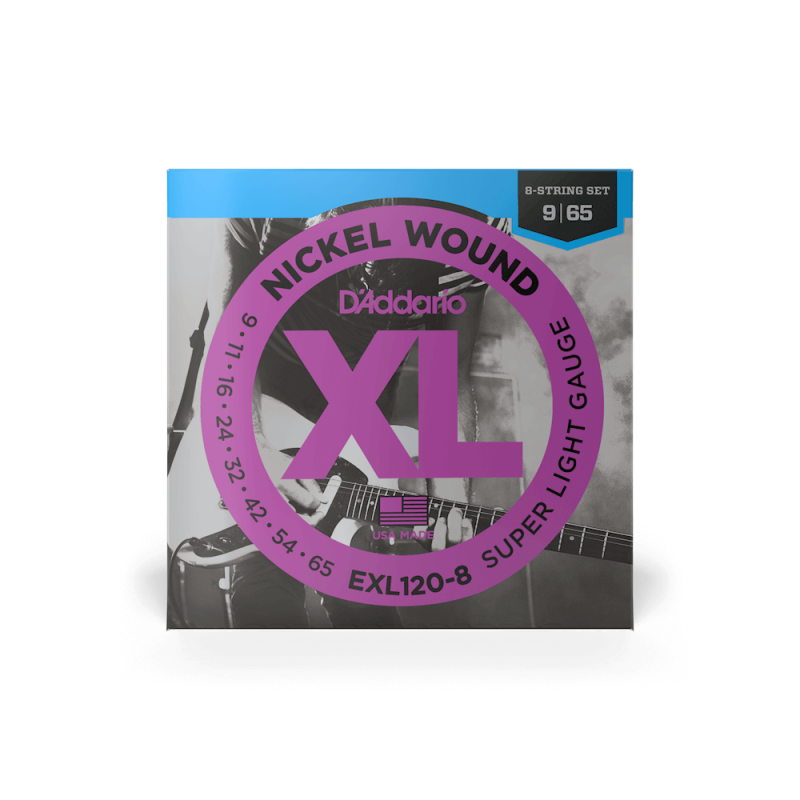 DADDARIO ELEKTRIKA EXL120-8 09-65 ŽICE