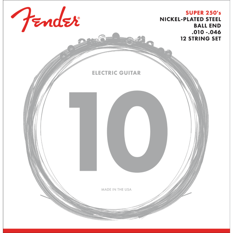 FENDER ELEKTRIKA 12-ŽIČANA XII STRING 10-46 ŽICE