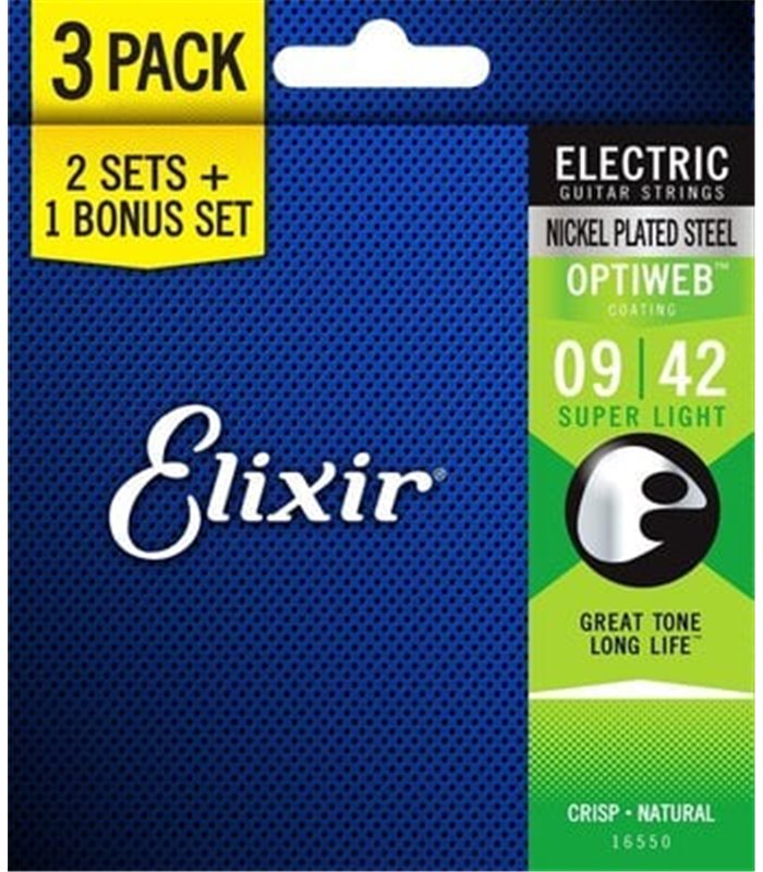 ELIXIR ELEKTRIKA 09-42 OPTIWEB 3 PACK ŽICE