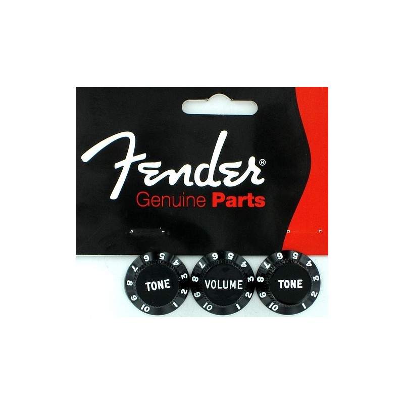 FENDER STRAT BLACK SET KAPICE POTENCIOMETRA