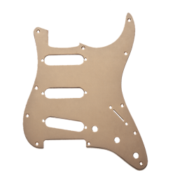 FENDER STRAT GOLD ANODIZED 11 RUPA PICKGUARD