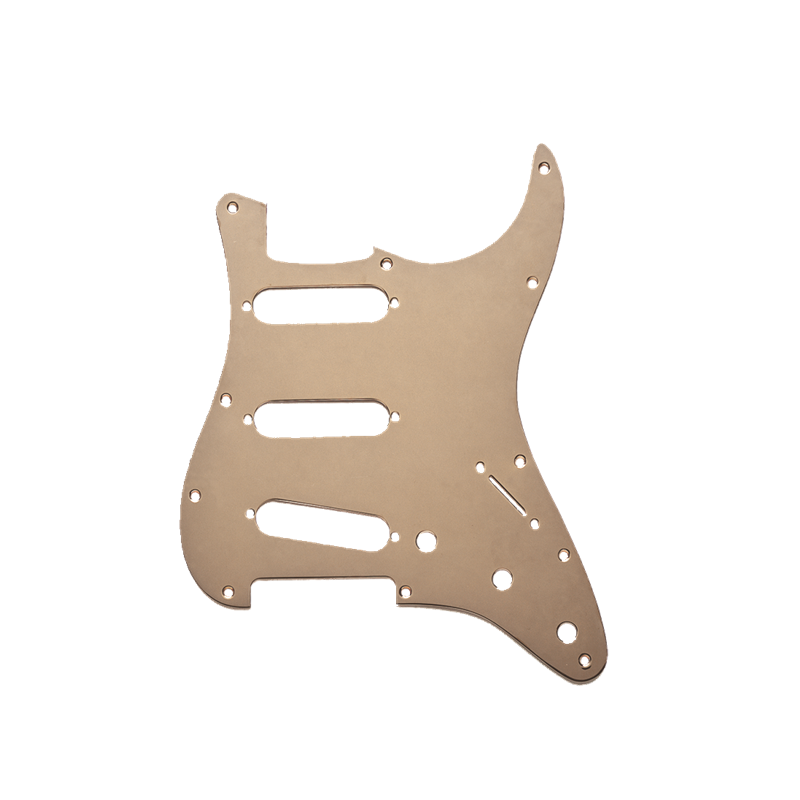 FENDER STRAT GOLD ANODIZED 11 RUPA PICKGUARD