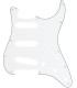 FENDER STRAT WHITE 3-PLY 11 RUPA PICKGUARD