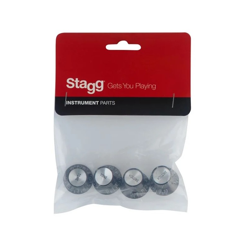 STAGG SP-KNLP-BK SET KAPICE POTENCIOMETRA