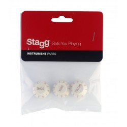 STAGG SP-KNST-WH SET KAPICE POTENCIOMETRA
