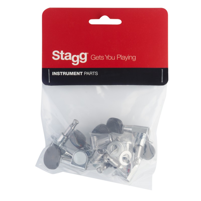 STAGG AK/EL SP-MHWS-CHBB 3x3 BK NAVIJAČI
