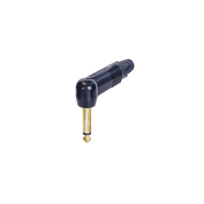 NEUTRIK 6.3 NP2RX-B MONO kutni pozlaćeni KONEKTOR