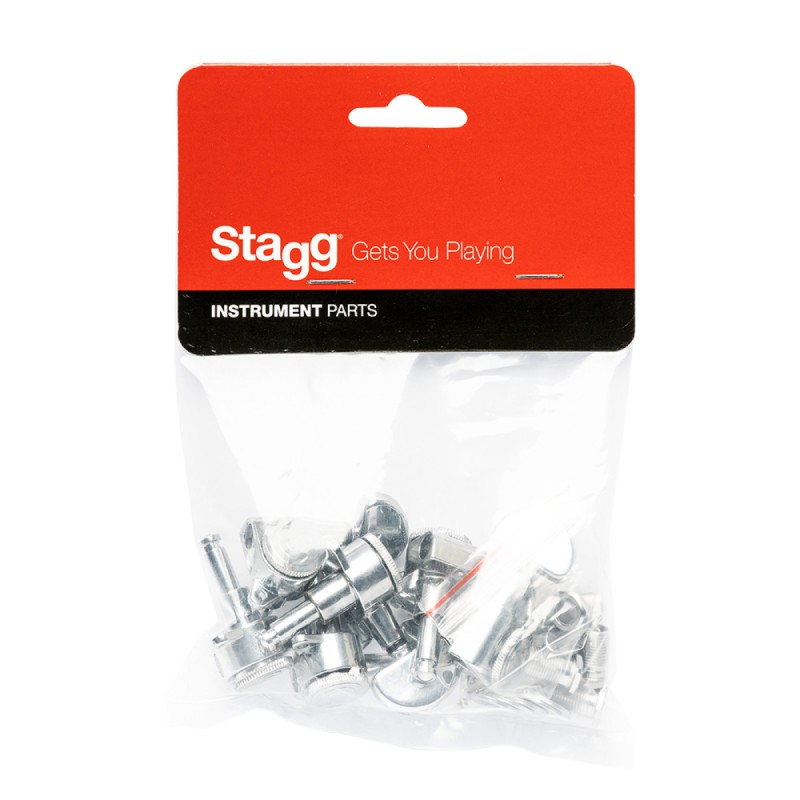 STAGG AK/EL SP-MHEL-DX3X3CH 3+3 DELUXE CHROME NAVIJAČI