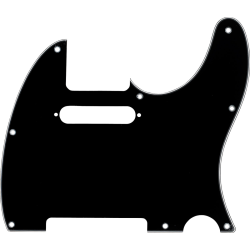FENDER TELECASTER B/W/B 8 HOLE 3-PLY PICKGUARD
