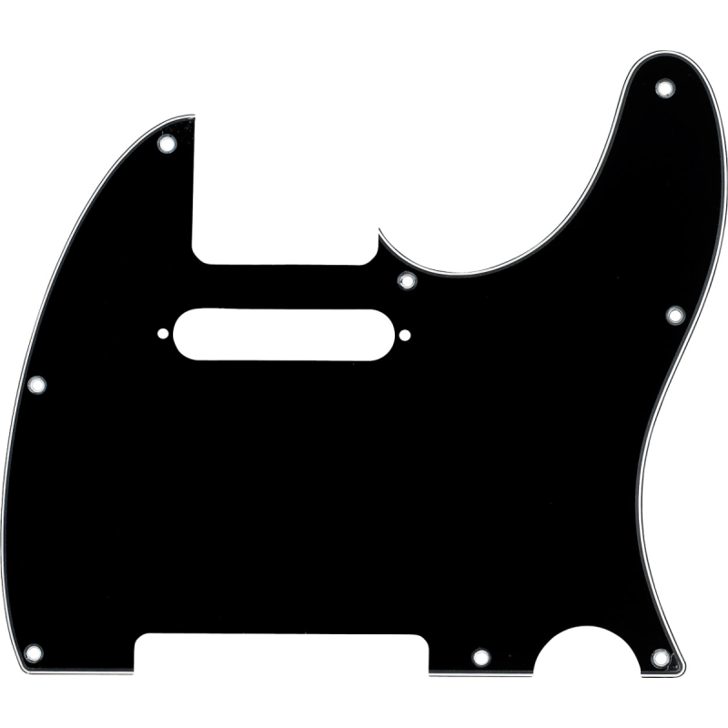 FENDER TELECASTER B/W/B 8 HOLE 3-PLY PICKGUARD