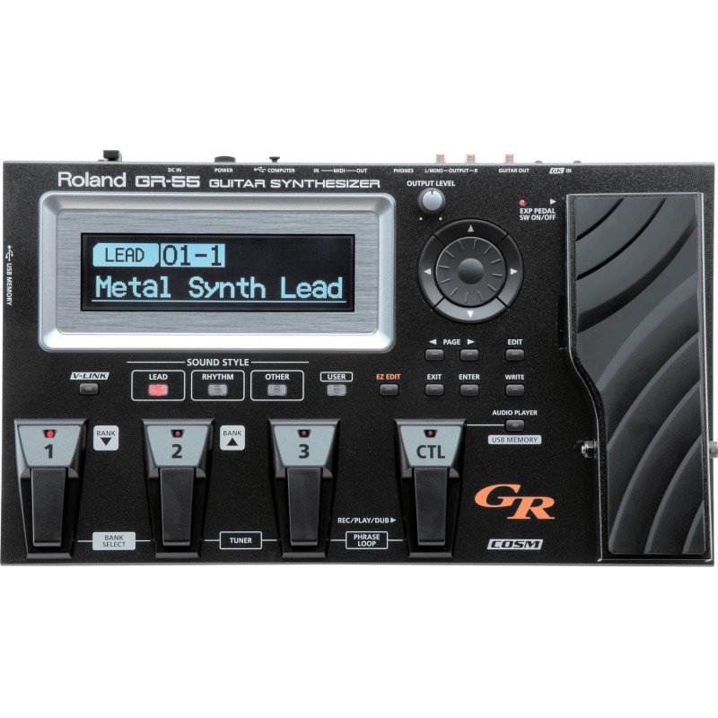 ROLAND GR 55GK BK Guitar Synth + GK3 MULTIEFEKT