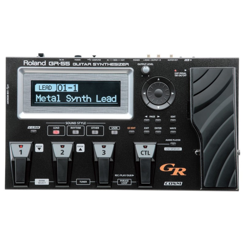 ROLAND GR 55S BK Guitar Synth MULTIEFEKT