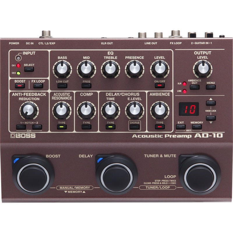 BOSS AD-10 PRETPOJAČALO
