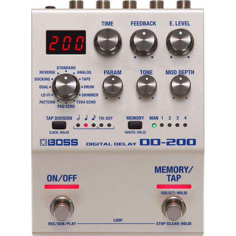 BOSS DD-200 Digital Delay PEDALA EFEKT