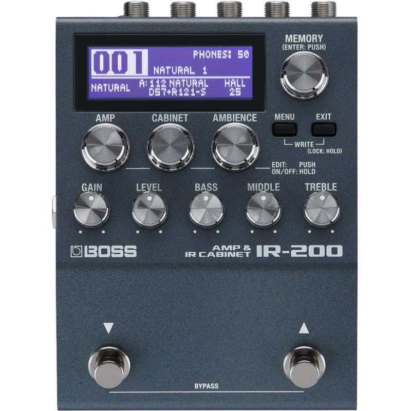BOSS IR-200 AMP SIMULATOR MULTIEFEKT