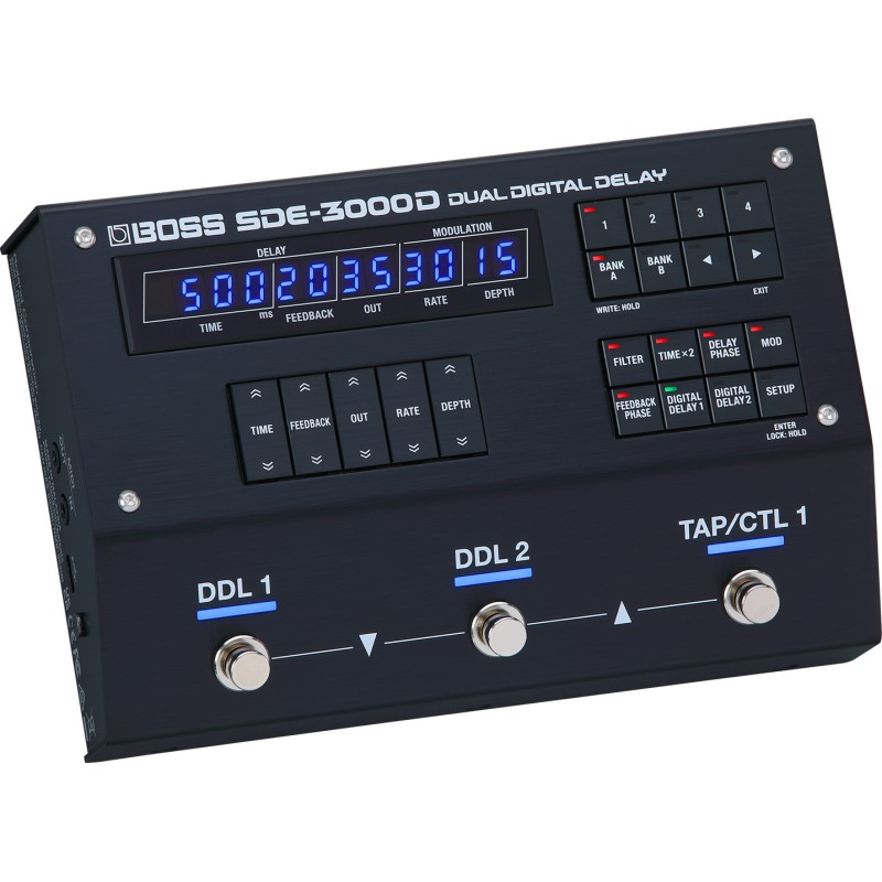 BOSS SDE-300D DUAL DELAY PEDALA EFEKT