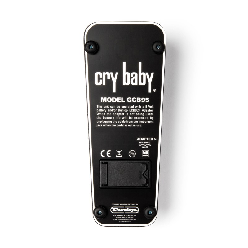DUNLOP GCB95 ORIGINAL CRY BABY WAH PEDALA EFEKT