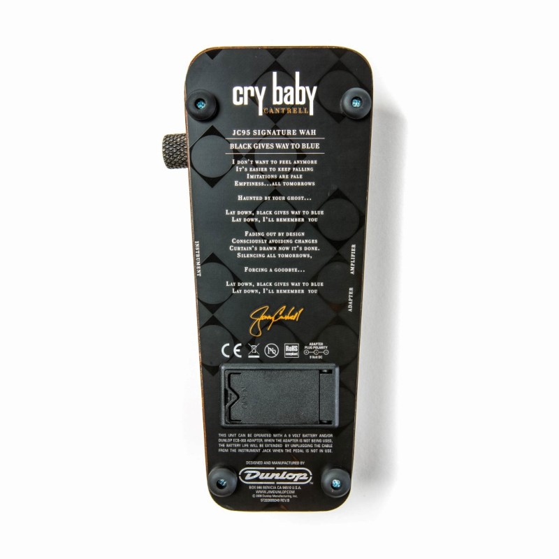 DUNLOP JC95 CANTRELL CRY BABY WAH PEDALA EFEKT GITARA