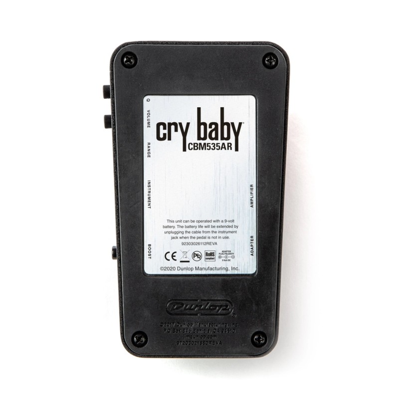 DUNLOP 525AR CRY BABY Q MINI AUTO RETURN PEDALA EFEKT